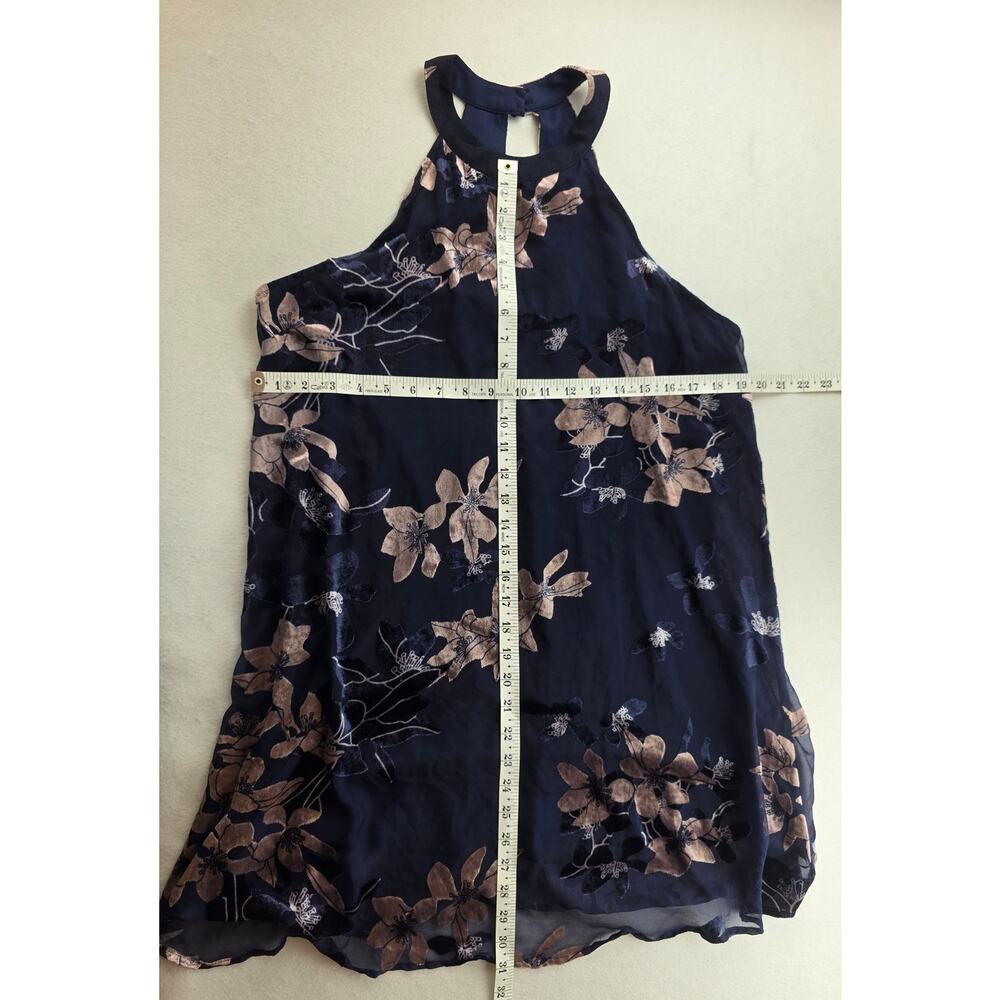 Nordstrom Sun And Shadow Floral Flowing Mini Dress Size Medium NWT - Picture 3 of 11